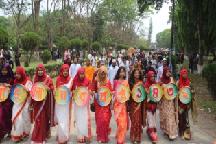 জাঁকজমকপূর্ণভাবে ইবিতে বর্ষবরণ উদযাপন