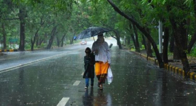 বৃহস্পতিবার যেসব জায়গায় হতে পারে বৃষ্টি 