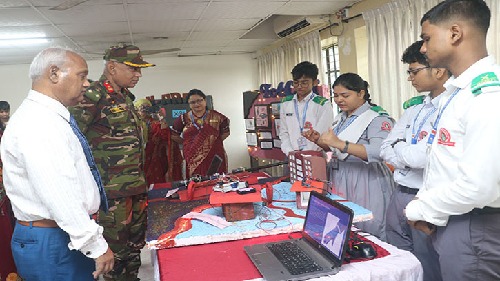 বারিধারা স্কলার্স ইন্টারন্যাশনাল স্কুল এন্ড কলেজে বিজ্ঞান মেলা অনুষ্ঠিত বারিধারা স্কলার্স ইন্টারন্যাশনাল স্কুল এন্ড কলেজে বিজ্ঞান মেলা অনুষ্ঠিত