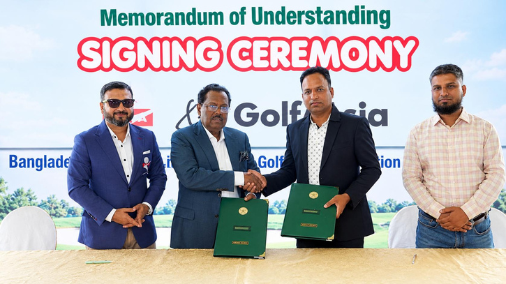 পেশাদার গলফে মিডিয়া পার্টনার ‘গলফ মিডিয়া’
